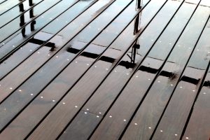 Baccony made of ipe wood